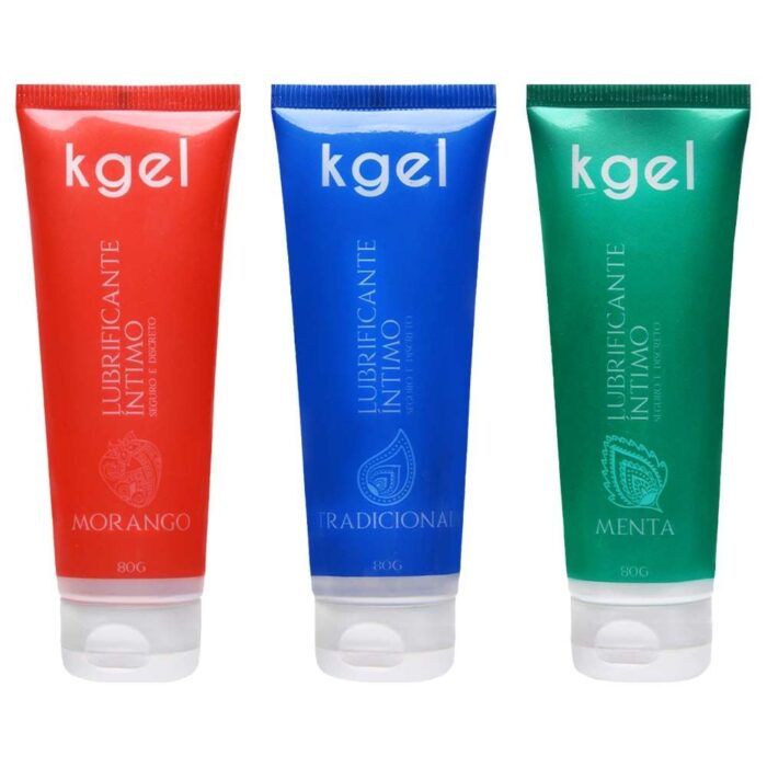 Lubrificante K gel 80g Morango
