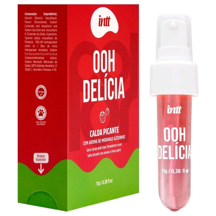 Sabor P/Oral Ooh Delicia Morango